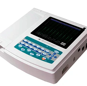 Eletrocardiógrafo de 3 Canais e 12 Derivações (Display 2,83")