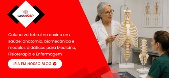 webASAP - Coluna vertebral no ensino em saúde- anatomia, biomecânica e modelos didáticos para Medicina, Fisioterapia e Enfermagem